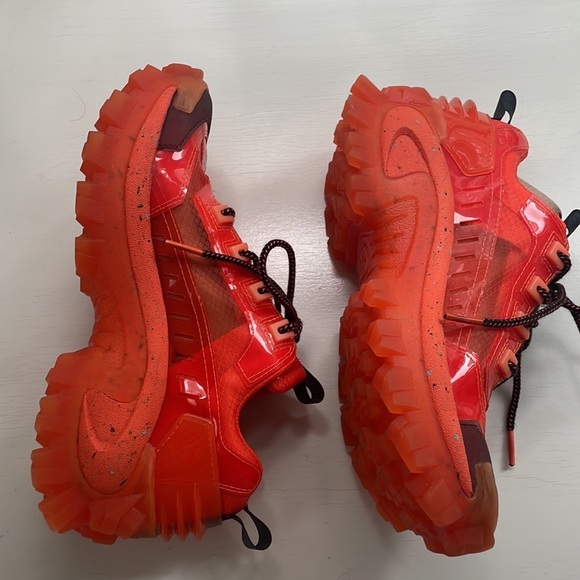 Caterpillar Intruder XL Orange Supercharged Chunky Y2k Sneakers - Picture 6 of 14